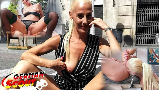 sokakta Alman izci - esnek disket memeli olgun yelena vera pikap ve yaramaz sikişmek