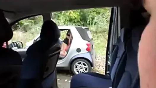 alman otobanında dinlenme alanında inanılmaz sikişme sahneleri