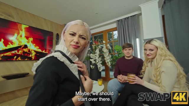 SWAP4K. 3,2,1, THREESOME BANG!