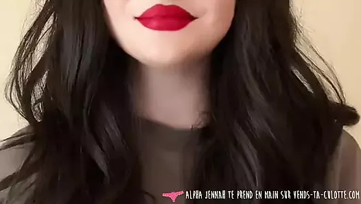 Vends-ta-culotte - Güzel ve genç bir Fransız dominatrix tarafından boyun eğme ve aşağılama