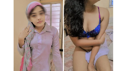 18 yaşındaki Hint Liseli Kız sıska amcığını dolma gibi yarrağa siktiriyor